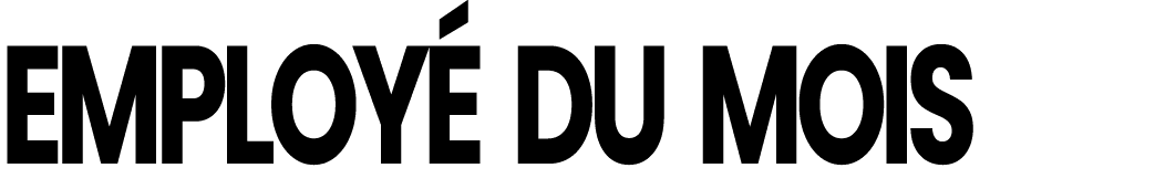 Employ du mois 